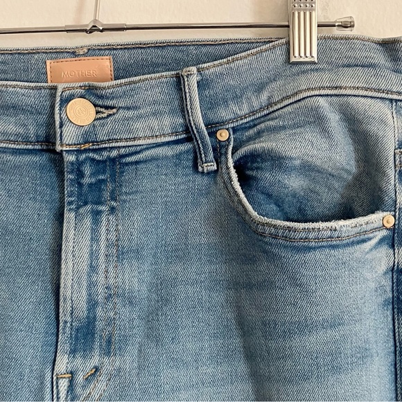 LIL Mother Jeans Insider Crop StepFray Limited Edition Size 32 - Modified Crop - Picture 5 of 11